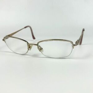 Tura R906 RGD Women's Eyeglasses Frame Rose Gold Metal Half Rim 52-17-135 mm